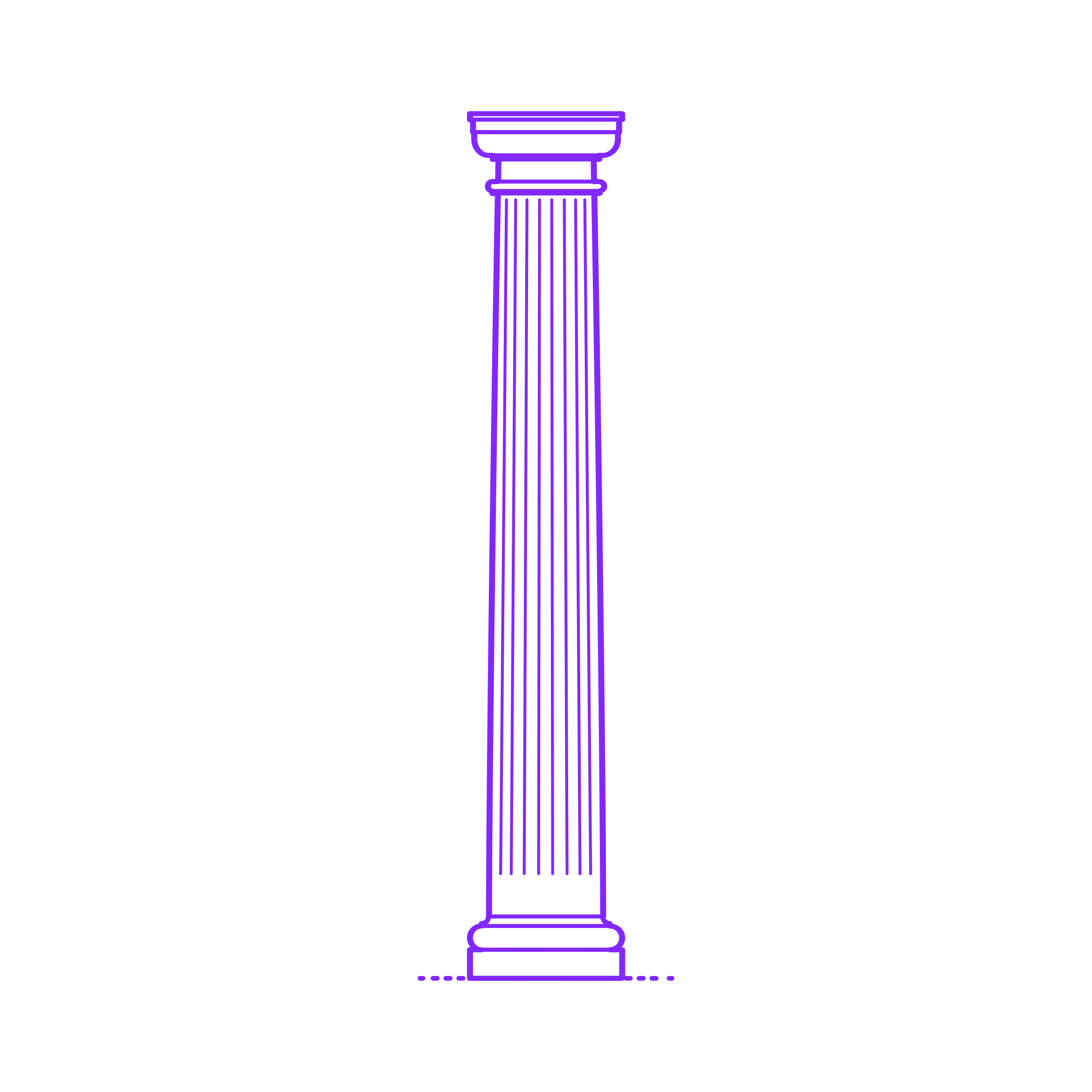 Buildings Stone Columns Roman Tuscan Tapered Fluted Large Engraving Svg Design Free Vectors